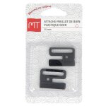 Attache maillot de bain 25 mm noir - mt - mondial tissus