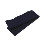 Bas de blouson bord - c�te uni bleu marine - mt - mondial tissus