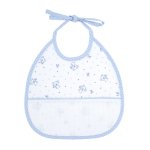 Bavoir 3 mois motif koala bleu  broder - dmc - mondial tissus