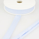 Biais jersey viscose stretch 20mm baby blue - mondial tissus