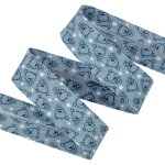 Biais nounours bleu fonc� - mt - mondial tissus