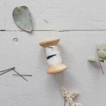 Biais viscose palmetto off white - atelier brunette - atelier brunette - mondial tissus