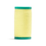 Bobine de fil cordonnet 100 % polyester jaune - mt - mondial tissus