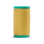 Bobine de fil cordonnet 100 % polyester jaune - mt - mondial tissus