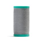 Bobine de fil cordonnet 50 m�tres 100 % polyester gris - mt - mondial tissus