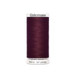 Bobine de fil pour tout coudre gtermann - bordeaux - col 369 - gtermann - mondial tissus