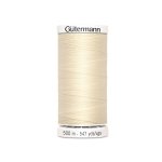 Bobine de fil pour tout coudre gtermann - crme - col 414 - gtermann - mondial tissus