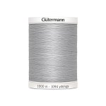 Bobine de fil pour tout coudre gtermann - gris - col 38 - gtermann - mondial tissus