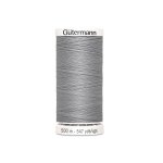 Bobine de fil pour tout coudre gtermann - gris souris - col 38 - gtermann - mondial tissus