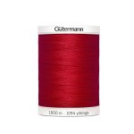 Bobine de fil pour tout coudre gtermann - rouge - col 156 - gtermann - mondial tissus