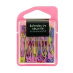 Boite + ou - 50 �pingles de suret� - mondial tissus