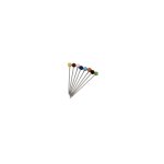 Boite de 80 �pingles t�te de verre bohin - bohin - mondial tissus