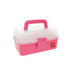 Boite � couture mt en plastique rose petit mod�le - mt - mondial tissus