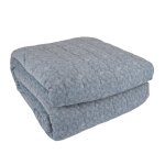 Boutis mouchet gris 230x250cm - mt - mondial tissus
