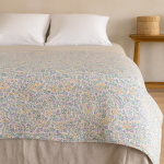 Boutis petites fleurs multicolores 230x250cm - mt - mondial tissus