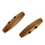 Boutons duffle - coat marron fonc 50mm - mt - mondial tissus