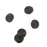 Boutons forme rosace noir 15mm - mt - mondial tissus