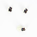 Boutons imprims train blanc 13mm - mt - mondial tissus