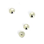 Boutons manchettes argents  queue 11 mm - mt - mondial tissus