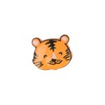 Bouton t�te tigrou orange 19mm - mondial tissus