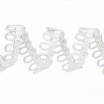 Boutonnire lastique blanche 17 mm - mt - mondial tissus