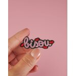 Broche bisou - malicieuse - malicieuse - mondial tissus