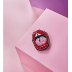 Broche bouche - malicieuse - malicieuse - mondial tissus