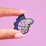 Broche camlon multico - malicieuse - malicieuse - mondial tissus