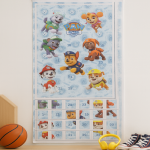 Calendrier de l'avent pat patrouille bleu - mondial tissus