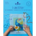 Canevas toucan xxl 13x18cm - dmc - mondial tissus