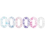 Cha�ne sac acrylique sac �claboussure peinture pastel x12 - rico design - rico design - mondial tissus ...