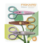 Ciseaux cranteurs kidzors animaux du zoo x3 - fiskars - fiskars - mondial tissus