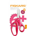 Ciseaux enfant 13 cm � bout rond rose - fiskars - fiskars - mondial tissus