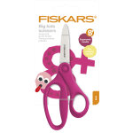 Ciseaux enfant 15 cm rose - fiskars - fiskars - mondial tissus