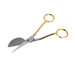 Ciseaux plican pour appliqus et tufting 15cm avec tui - bohin - mondial tissus
