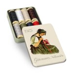Coffret nostalgie 1925 - 8 bobines de fil polyester 100m pour tout coudre - gutermann - g�termann - mondial ...