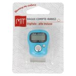 Compteur de rang bague turquoise mt - mt - mondial tissus
