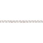 Cordon tress� mat �cru 10 mm - mondial tissus