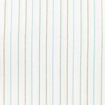 Coupon rayures vert et bleu fond ecru - mt - mondial tissus