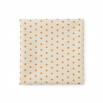 Coupon tissu 100% coton �toile 45x55cm orange - frou frou - mondial tissus