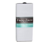 Coupon tissu 100% coton uni 45x55cm gris clair - frou frou - mondial tissus