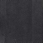 Coupon de tissu bleu  pois blancs - mt - mondial tissus