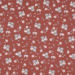 Coupon de tissu cureuil rouge rouille - mondial tissus