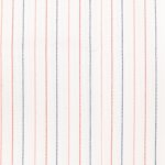 Coupon de tissu rayures roses fond �cru - mt - mondial tissus