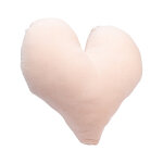 Coussin coeur rose - mt - mondial tissus