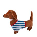 Coussin forme manuel le teckel - mt - mondial tissus