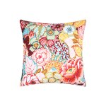 Coussin pour outdoor imprim� multi fleurs multico 40 x 60cm - stof - mondial tissus