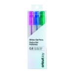 Cricut joy 3 stylos gel pailletts 0. 8 mm rose - bleu - vert - cricut - mondial tissus