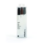 Cricut joy 3 stylos pointe fine noir - marron - gris 0, 4 mm - cricut - mondial tissus