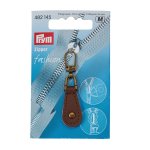 Curseur cuir brun - prym - mondial tissus